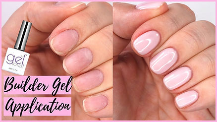 BIAB Gel Nails Before and After Greenwich, London